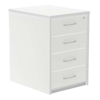 CAJONERA 4 CAJ.S/RUED.60X47X72 BL/BL
