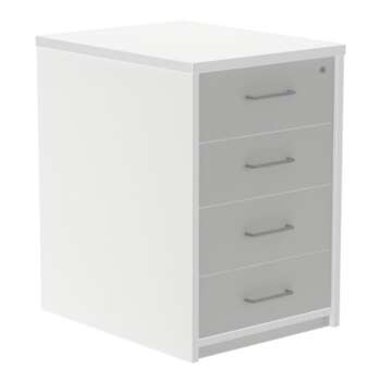 CAJONERA 4 CAJ.S/RUED.60X47X72 BL/GR