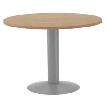 MESA ROCADA 120X72 MET.REDONDA RB/BL