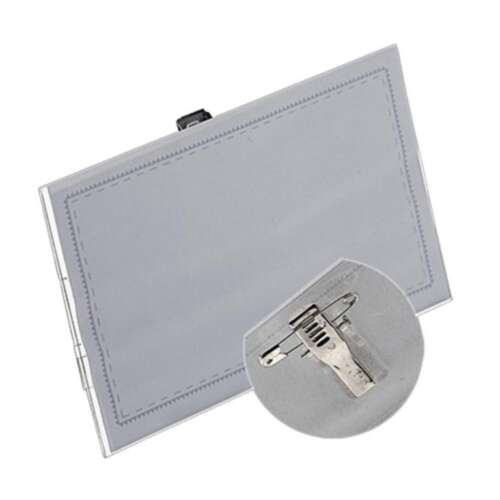 PORTACARNET HOR.PINZA-ALFIL 90X55 BLA
