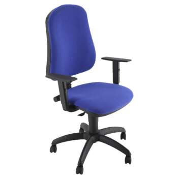 SILLA UNISIT CP SIMIL PIEL AZUL