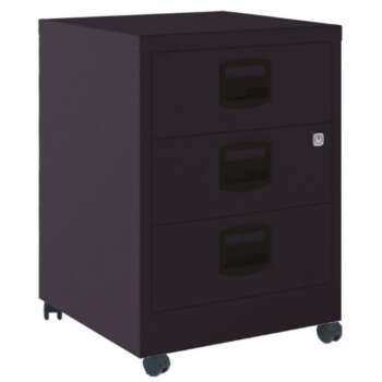 CAJONERA BISLEY 41X40X53 3C. NEGRA