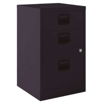 CAJONERA BISLEY 41X40X67 3C. NEGRA