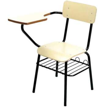 SILLA ESCOLAR MADERA REJILL-PALA 81CM