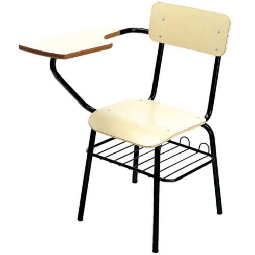 SILLA ESCOLAR MADERA REJILL-PALA 81CM