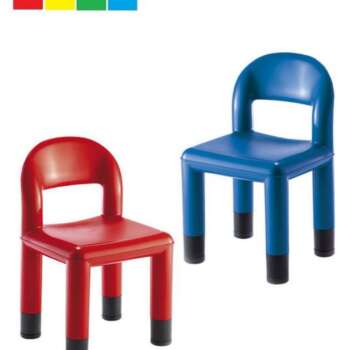 SILLA INFANTIL POLIPROP.COLOR 26CM