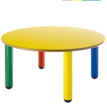 MESA INF.REDONDA 120CM. ALT.52CM PP