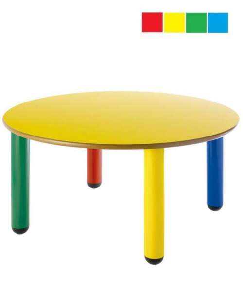 MESA INF.REDONDA 120CM. ALT.52CM PP