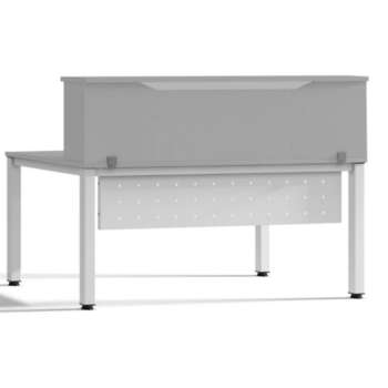 RECEPCION ROCADA 180X30X40 GRIS/GRIS*
