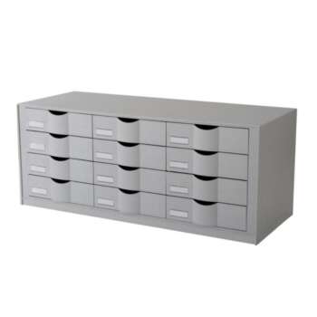 CAJONES ARMARIO PAPERFLOW 12C GRIS