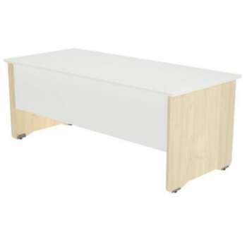 MESA ROCADA WORK 140X80CM HAYA/BLANC