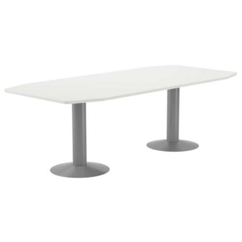 MESA ROCADA 220X100 MET.RECTAN.ALU/BL