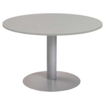 MESA ROCADA 120X72 MET.REDONDA ALU/BL