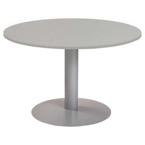 MESA ROCADA 120X72 MET.REDONDA ALU/BL
