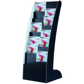 EXPOSITOR PAPERFLOW SUELO COURBO NEGR