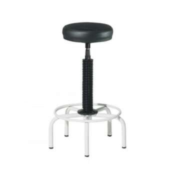 TABURETE ROCADA TAPIZADO S/RUED NEGRO