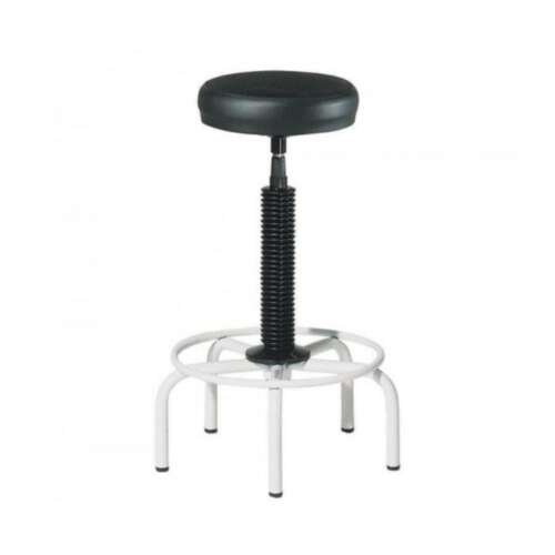 TABURETE ROCADA TAPIZADO S/RUED NEGRO