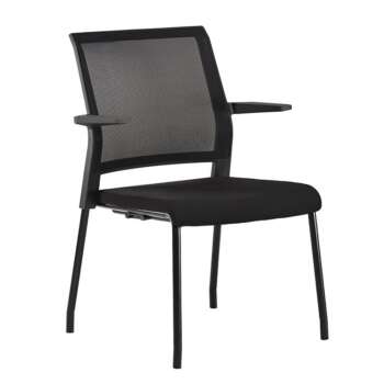 SILLA ROCADA MALLA TAPIZADO IGN NEGRO