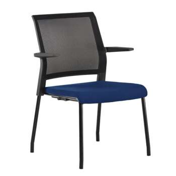 SILLA ROCADA MALLA TAPIZADO IGN AZUL