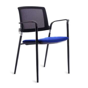 SILLA + BRAZO CROMADO ROCADA AZUL