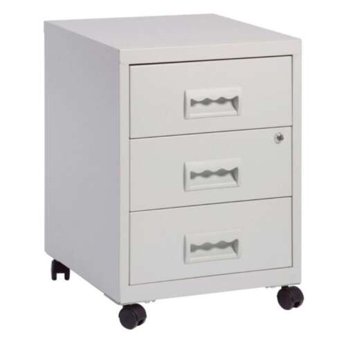 CAJONERA PIERRE 41X41X50 3C. GRIS