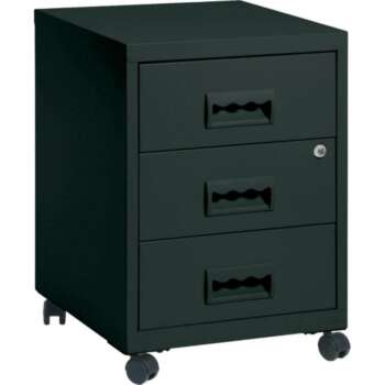 CAJONERA PIERRE 41X41X50 3C. NEGRO