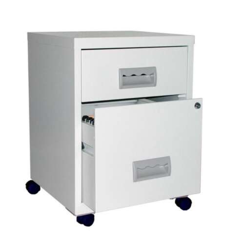 CAJONERA PIERRE 40X40X57 2C. GRIS