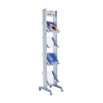 EXPOSITOR MOVIL 4 ESTANT 24X32