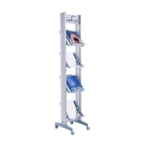 EXPOSITOR MOVIL 4 ESTANT 24X32