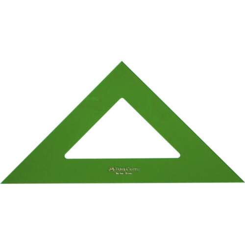 ESCUADRA PLASTICO FABER 25CM