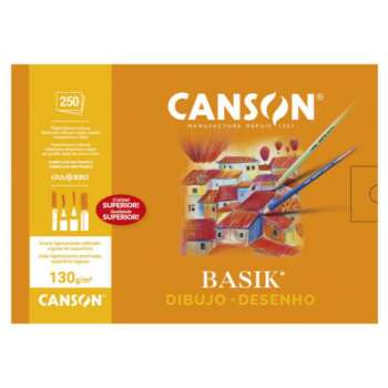 LAMINA BASIK A4 130G RECUADRO/250H