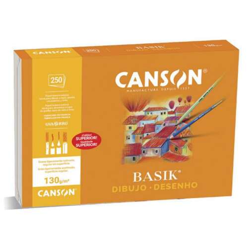 LAMINA BASIK A4 130G LISO/250H