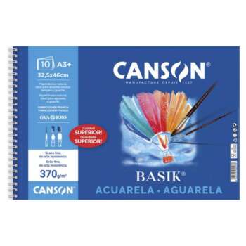 BLOC ACUARELA GUARRO A3 ESP.370G 10H