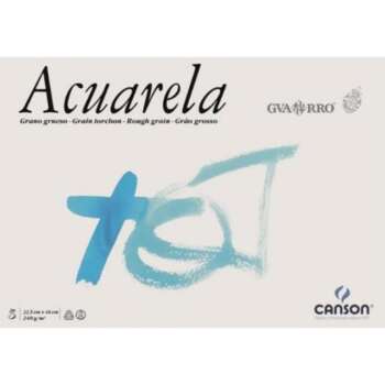 BLOC ACUARELA GUARRO A3 ENC.240G 20H