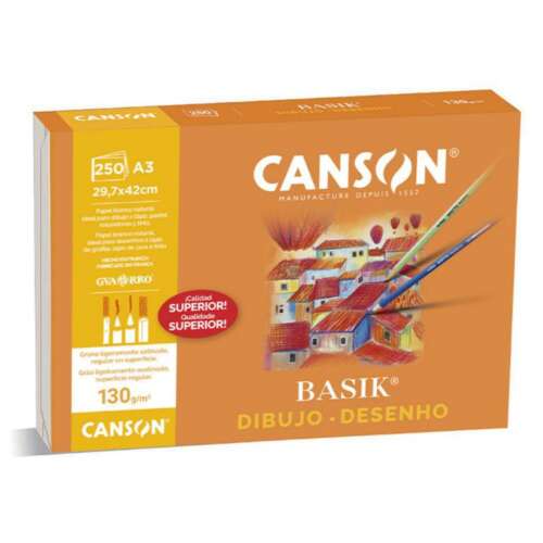 LAMINA BASIK A3 130G LISO/250H