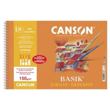 BLOC DIBUJO BASIK A3+ ESP-LISO 150GG