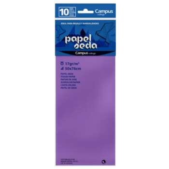 SEDA CAMPUS VIOLETA /BOLSA 10H