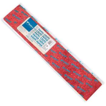 CRESPON SADIPAL 0,5X2,5M ROJO METALIZ