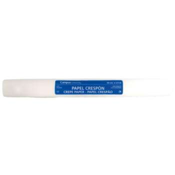 CRESPON CAMPUS 0,5X2,5M BLANCO ROLLO
