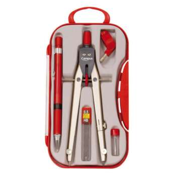 COMPAS CAMPUS BK-310 MICROMETRIC.ROJO