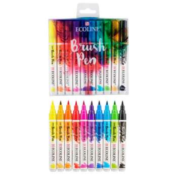 ROTULADOR BRUSH PEN TALENS /10U