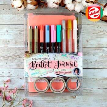 SET DIBUJO TALENS BULLET JOURNAL ROSA