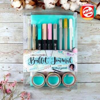 SET DIBUJO TALENS BULLET JOURNAL AZUL