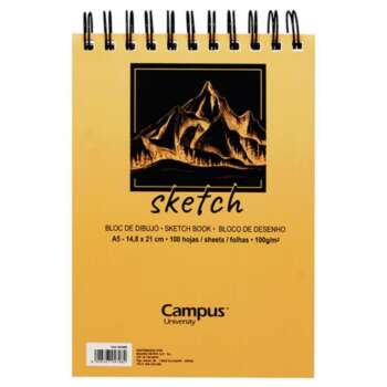 BLOC ESBOZO CAMPUS A5 100H 100G