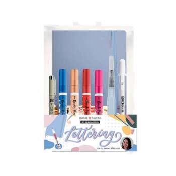 SET LETTERING TALENS AZUL
