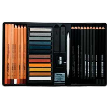 LAPICES ESBOZO LYRA EST.METAL/35PZS