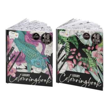 LIBRO COLOREAR RMS LUXE GLIT 250G 40H