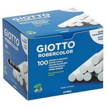 TIZAS ROBERCOLOR BLANCO /CAJA 100UD