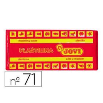 PLASTILINA JOVI MEDIANA 150G ROJA