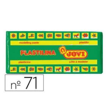 PLASTILINA JOVI MEDIANA 150G VERDE CL